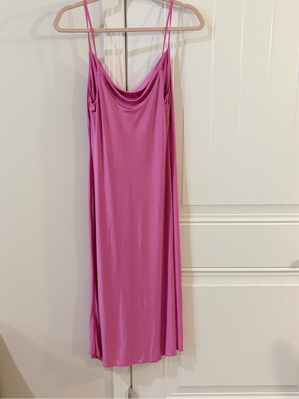 Sincerely Jules Bright Pink Slip Dress